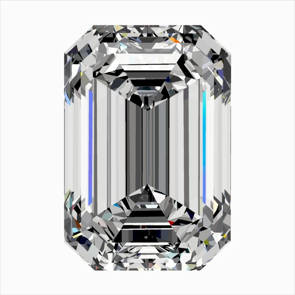 0.52ct EMERALD E VVS1 Natural diamond