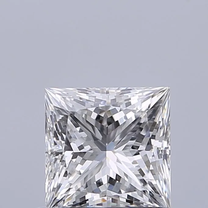 0.71ct PRINCESS D VVS2 Natural diamond
