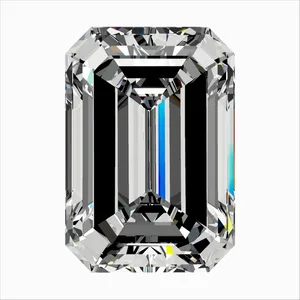 0.4ct EMERALD F VVS2 Natural diamond