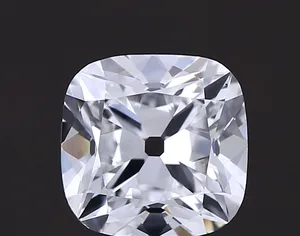 0.9ct CUSHION D VVS2 Lab diamond