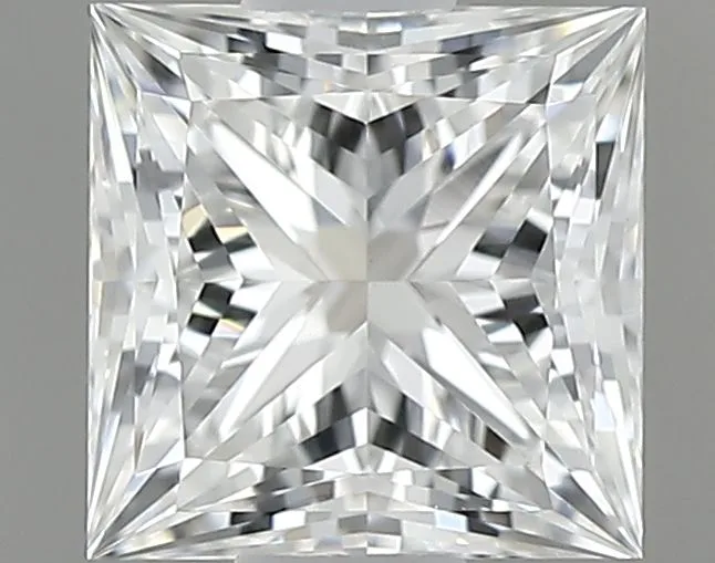 0.51ct PRINCESS F VVS2 Natural diamond