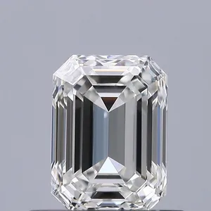 0.67ct EMERALD G VVS1 Natural diamond