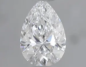 0.3ct PEAR D VVS2 Natural diamond