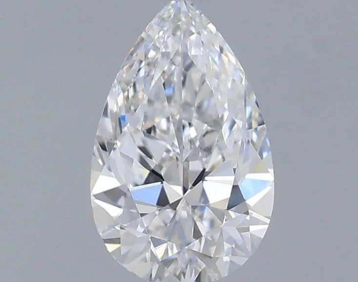 0.43ct PEAR D VVS1 Natural diamond