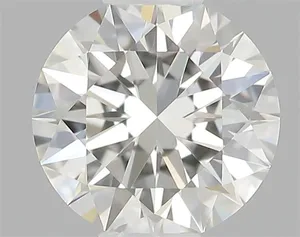0.3ct ROUND H VVS1 Natural diamond