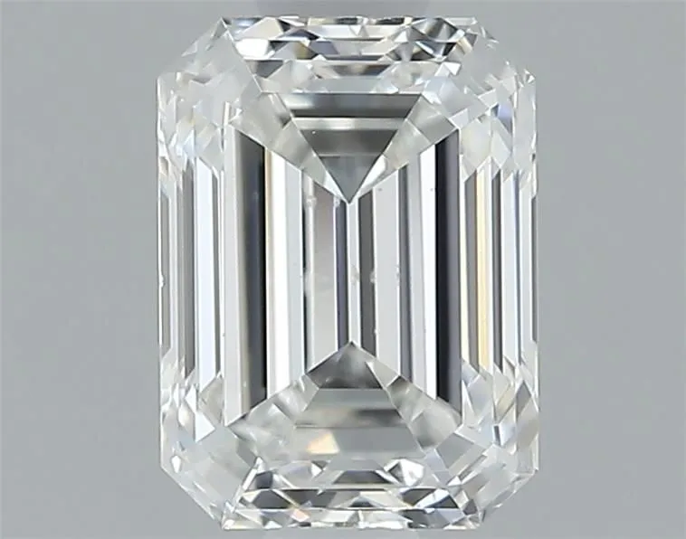 0.71ct EMERALD F VS2 Natural diamond