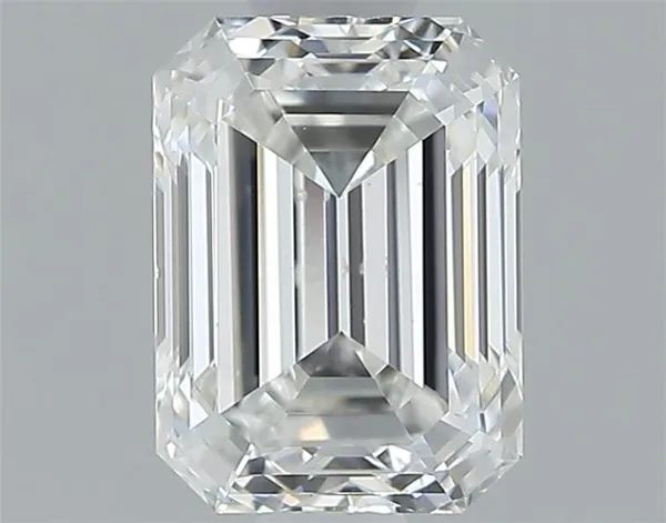 0.71ct EMERALD F VS2 Natural diamond