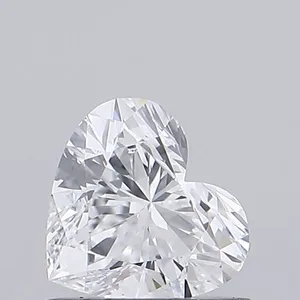 0.59ct HEART D IF Lab diamond