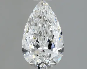 0.5ct PEAR D SI1 Natural diamond