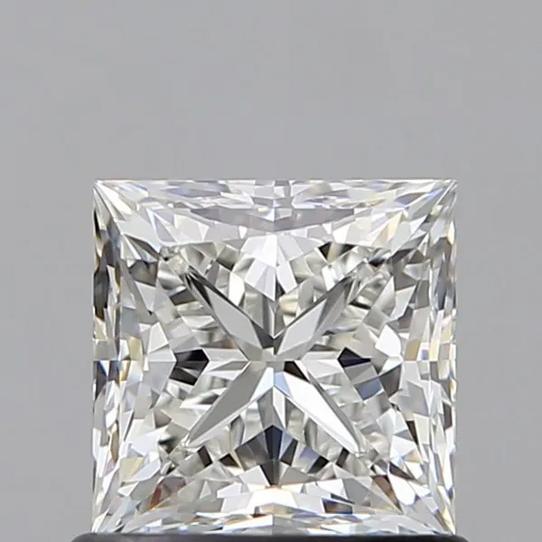 0.96ct PRINCESS H VVS2 Natural diamond