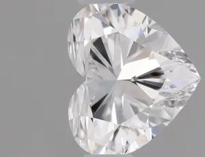 0.37ct HEART F VVS1 Natural diamond