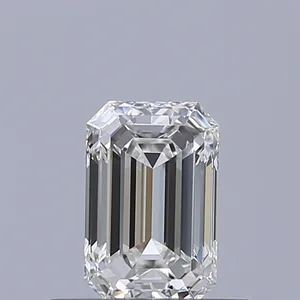 0.5ct EMERALD F VVS1 Natural diamond