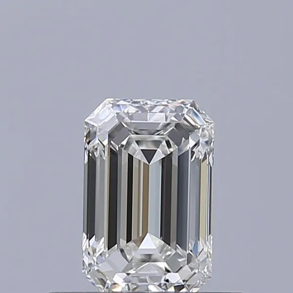 0.5ct EMERALD F VVS1 Natural diamond