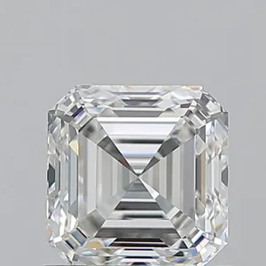 1.01ct ASSCHER H VVS2 Natural diamond
