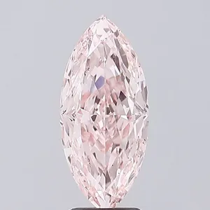 2.69ct MARQUISE Fancy Vivid Pink VS2 Coloured Lab diamond