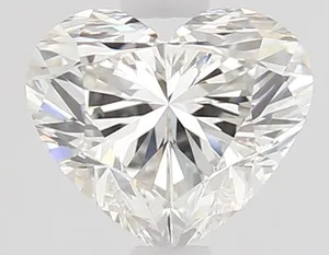 0.83ct HEART H VVS2 Natural diamond