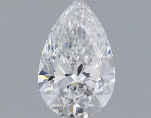 0.4ct PEAR D VVS2 Natural diamond