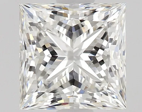 0.7ct PRINCESS F VS2 Natural diamond