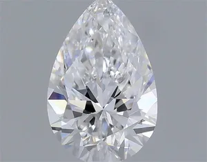 0.3ct PEAR D VVS2 Natural diamond