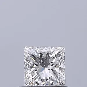 0.41ct PRINCESS E VVS2 Natural diamond