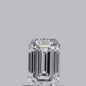 0.58ct EMERALD E IF Lab diamond