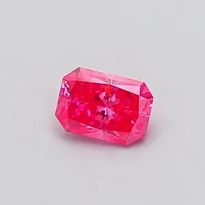 0.47ct RADIANT Fancy Vivid Pink VVS1 Coloured Lab diamond