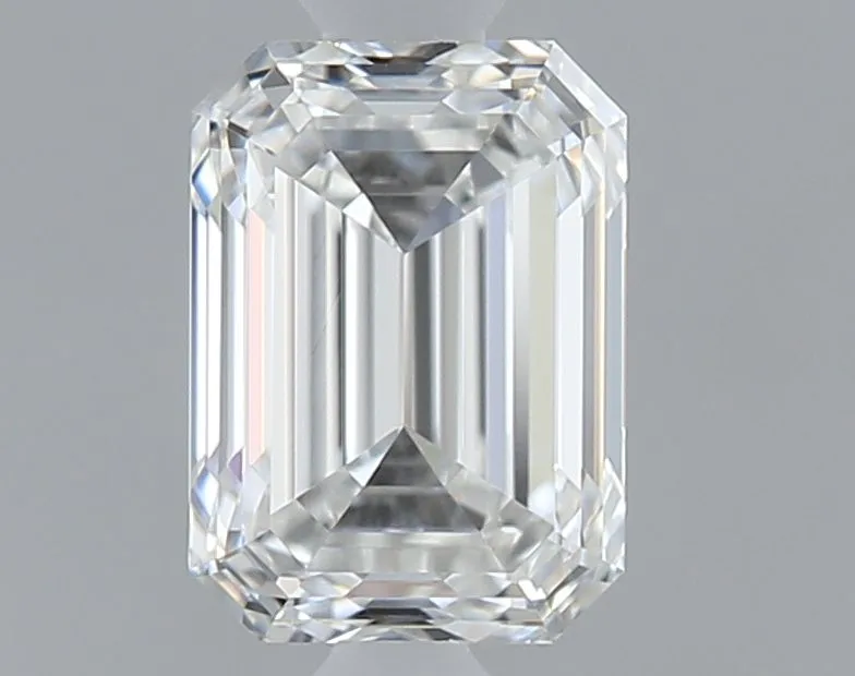 0.60ct EMERALD F VVS1 Natural diamond