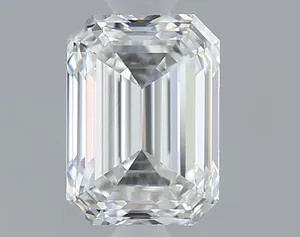 0.6ct EMERALD F VVS1 Natural diamond