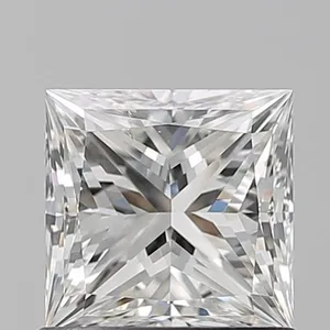 0.91ct PRINCESS G SI1 Natural diamond