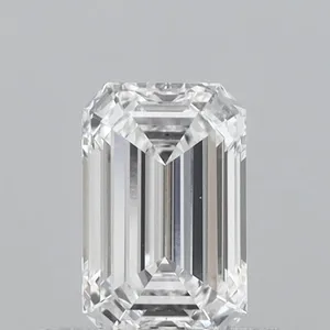 0.56ct EMERALD D FL Lab diamond