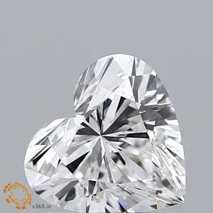 1.1ct HEART E VS2 Lab diamond