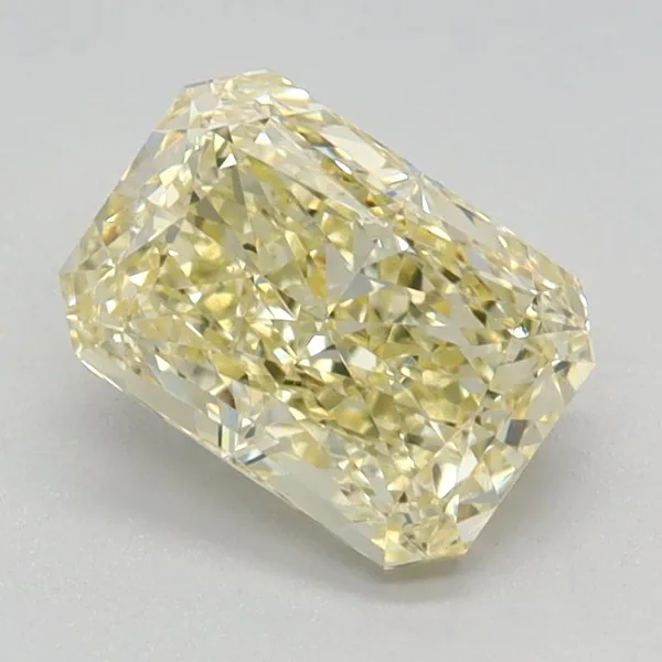 1.17ct RADIANT Fancy Intense Yellow VS1 Coloured Lab diamond