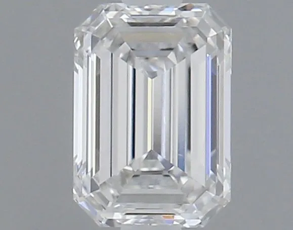 0.40ct EMERALD F VS1 Natural diamond