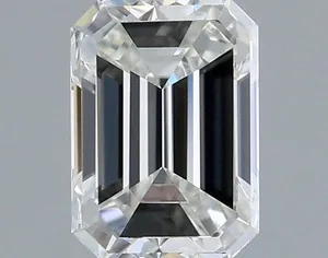 0.3ct EMERALD H VVS2 Natural diamond
