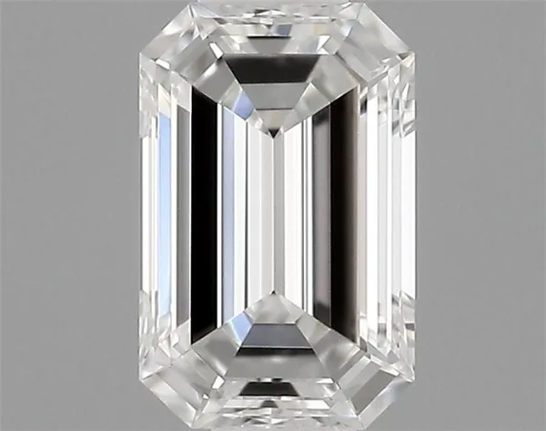 0.4ct EMERALD F VVS1 Natural diamond