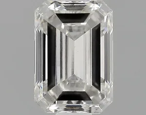 0.7ct EMERALD F VS2 Lab diamond