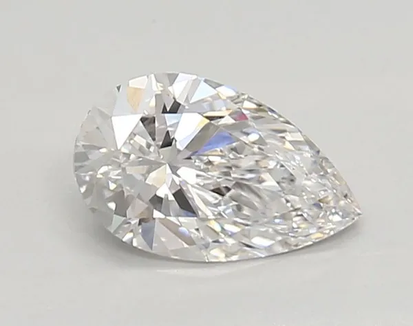 0.85ct PEAR D VVS1 Lab diamond