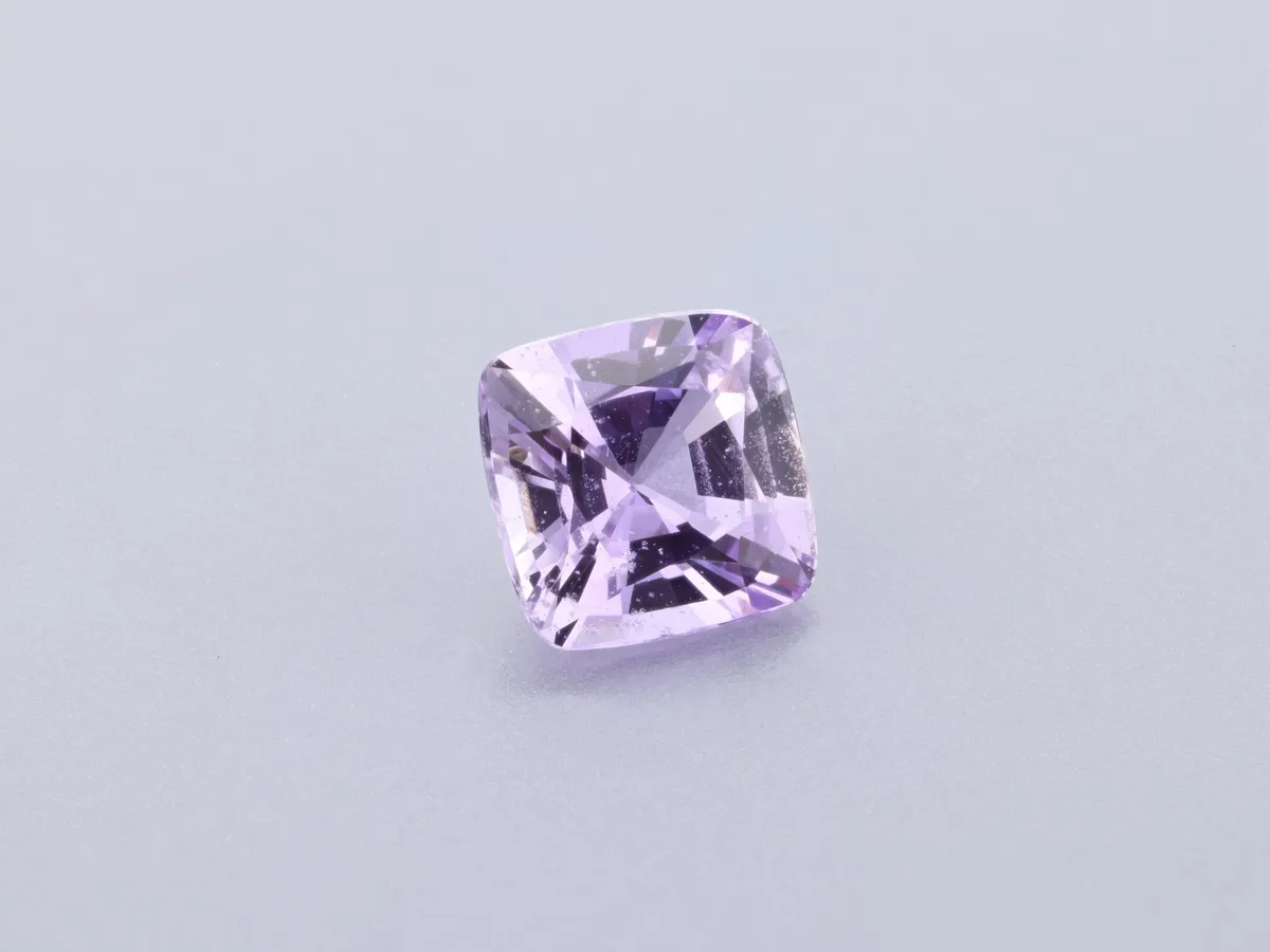 0.5ct Purple Sapphire, Cushion gemstone