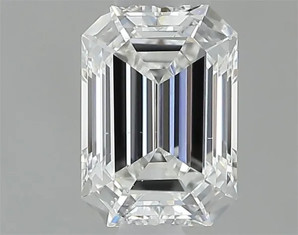 0.6ct EMERALD F SI1 Natural diamond