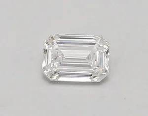 0.37ct EMERALD D VVS2 Lab diamond