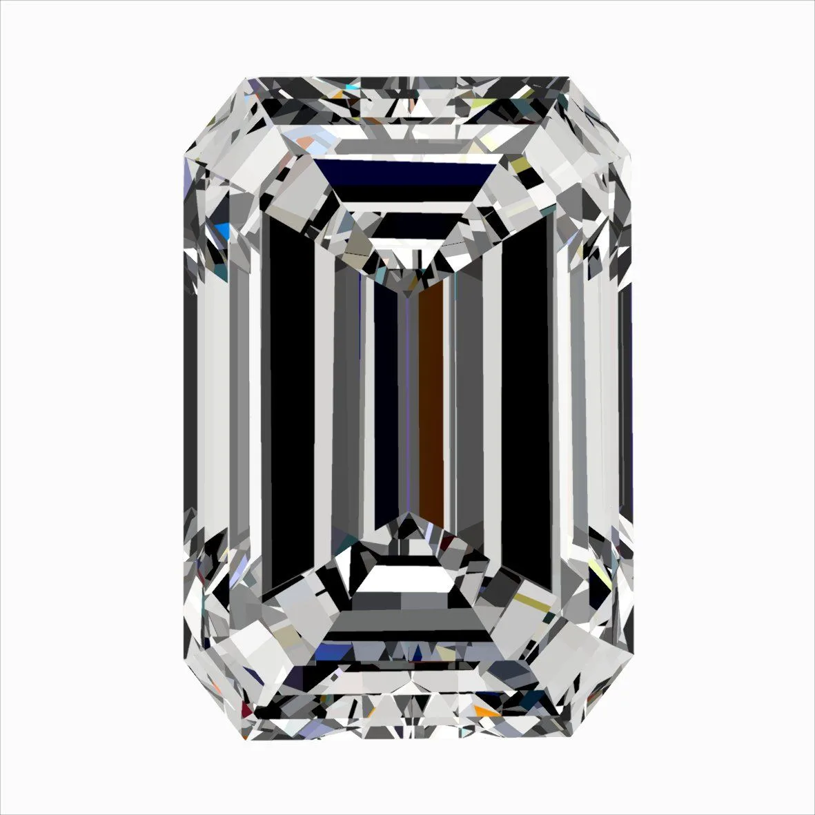 0.30ct EMERALD G VVS2 Natural diamond