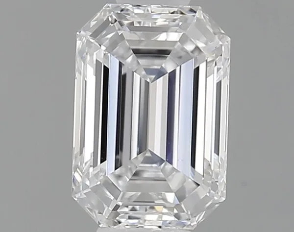0.64ct EMERALD D VS1 Lab diamond