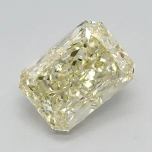 1.28ct RADIANT Fancy Intense Yellow VS2 Coloured Lab diamond