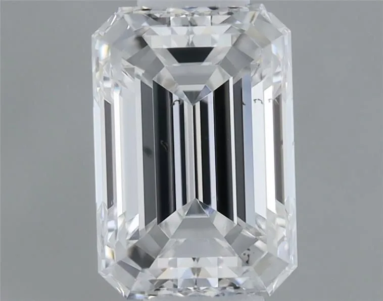 0.40ct EMERALD D SI1 Natural diamond