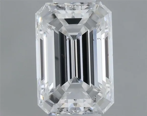 0.4ct EMERALD D SI1 Natural diamond