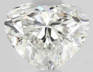 0.71ct HEART G VVS2 Natural diamond