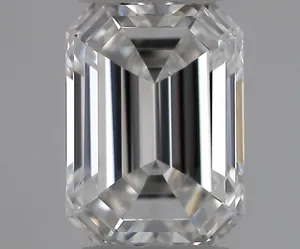 0.3ct EMERALD D IF Natural diamond