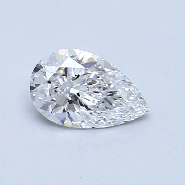 0.51ct PEAR D SI1 Natural diamond