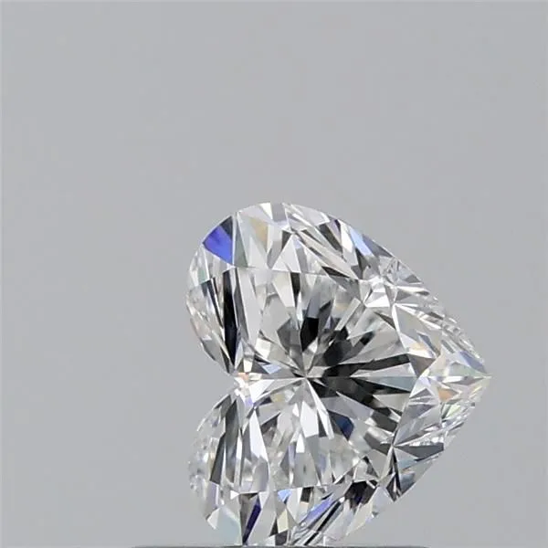 0.73ct HEART F VVS1 Natural diamond
