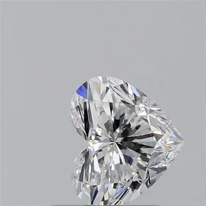 0.73ct HEART F VVS1 Natural diamond
